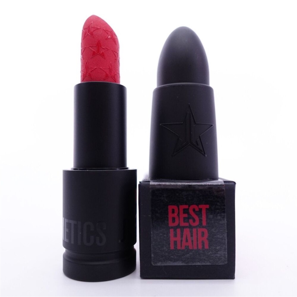 Jeffree Star Velvet Trap Best Hair Red and Black Lipstick Collection